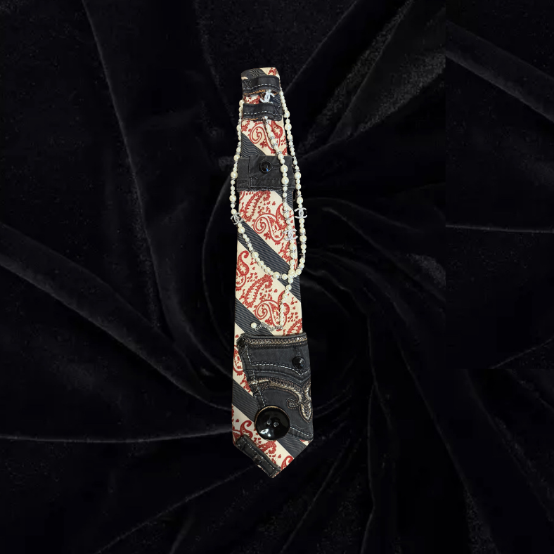The Crimson Heirloom Tie